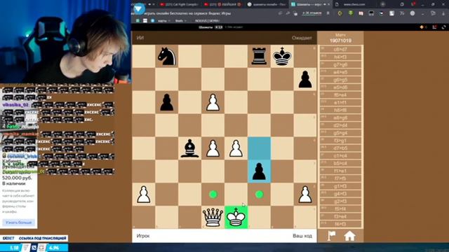 ДИПИНС жестко побеждает в шахматах… или нет смотреть онлайн
