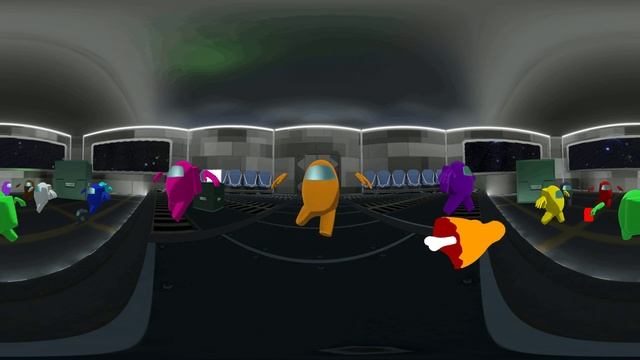 Among Us Distraction Dance 360° Video (The First 3D VR Game Experience!) смотреть онлайн