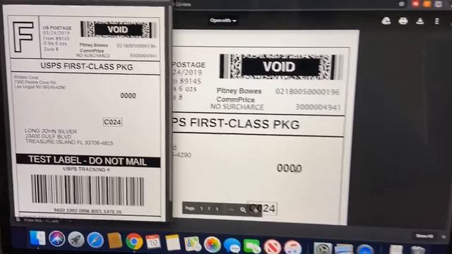 ZP 450 Zebra Thermal Postage Printer Test смотреть онлайн