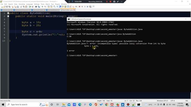 Java Error: Incompatible type | Java Programming смотреть онлайн