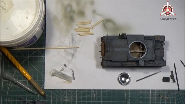 Сборка модели Pz.Kpfw 38 (t). Часть девятая. смотреть онлайн