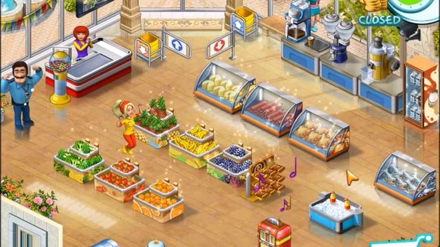 Supermarket Mania 2 - Gameplay Part 15 (Level 3-11 to 3-12) смотреть онлайн