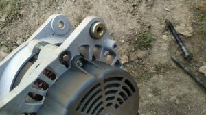 Замена генератора 90 ампер VW T4 1994 TD Transporter