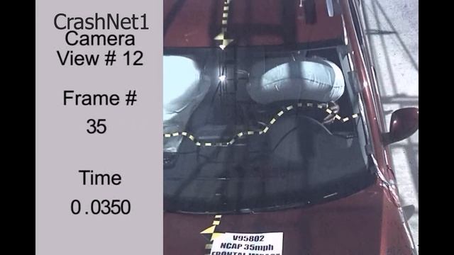 VW Tiguan | 2009 | Frontal Crash Test | NHTSA | CrashNet1