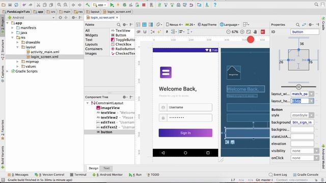 Fix Responsive Design in Constraint Layout Android Tutorial смотреть онлайн
