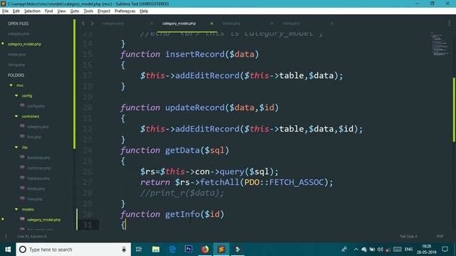 MVC Tutorials in php - part-7 with PDO , Learn php by Rajesh sir смотреть онлайн