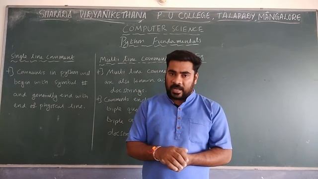 Chapter-6 Python Fundamentals part-4 By Mr. Sunil Kumar H смотреть онлайн