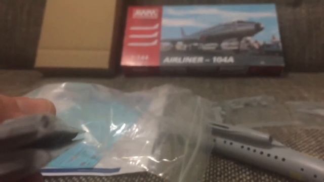 Ту-104 Туполев 104, Tupolev Tu-104 model 1/144 смотреть онлайн