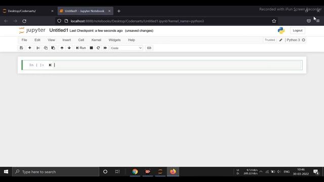 How to open and create new Jupyter Notebook in windows | Codersarts смотреть онлайн