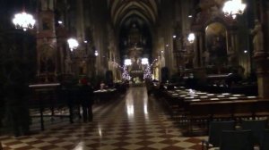 Католическая служба в соборе Святого Стефана в Вене