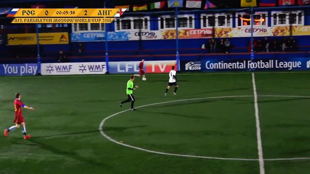 AFL18. World Cup. Матч за третье место. Россия - Англия смотреть онлайн