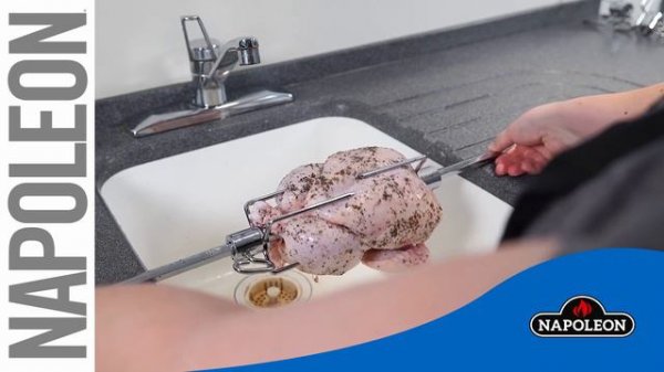 Как использовать вертел на газовых грилях Napoleon