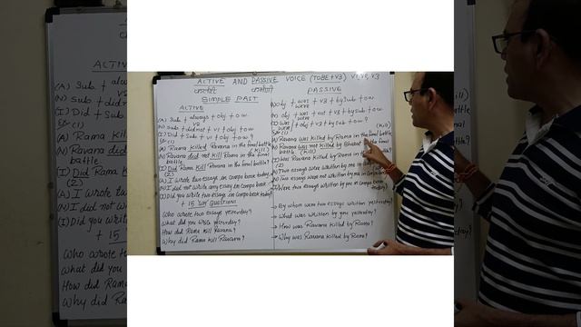 What is simple past tense in active and passive voice смотреть онлайн