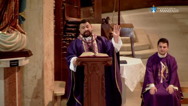 ✅MISA DE HOY jueves 29 de Febrero de 2024, P. Hugo Armando Gálvez. Arquidiócesis de Manizales. смотреть онлайн