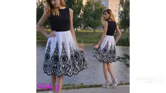 Одежда с AliExpress. Купить нарядное платье с вышивкой. смотреть онлайн