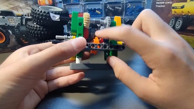 #легообзоры #леготехник#обзорсамоделки 4-х ступенчатая коробка передач из лего техник! обзор смотреть онлайн