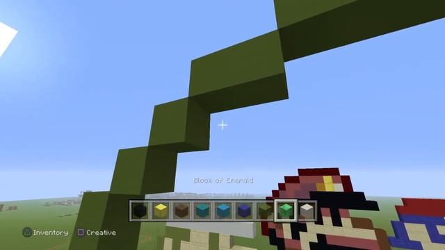 Minecraft: How To Build Luigi (Super Mario World)