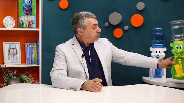 Как приучить ребенка пить воду. Детский кулер - Доктор Комаровский смотреть онлайн