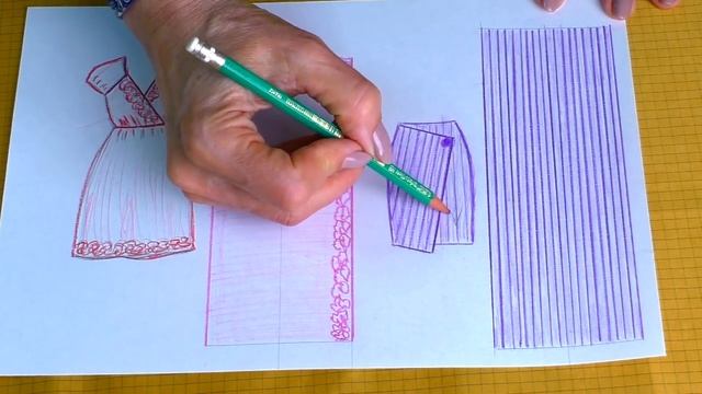 Направление долевой на выкройках смотреть онлайн