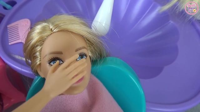 Мультик Барби в салоне Красоты Девочка и мама Видео для детей ♥ Barbie Original Toys смотреть онлайн