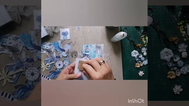 Прямой эфир в инстаграмме. Открытка морская, сделанная в прямом эфире. Миксмедия. смотреть онлайн
