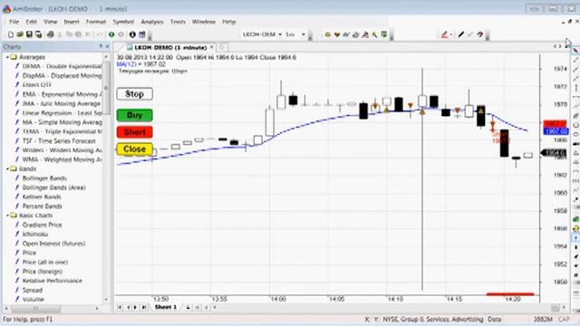 Framework Amibroker - QUIK. Построение торговых роботов. Часть 3 смотреть онлайн