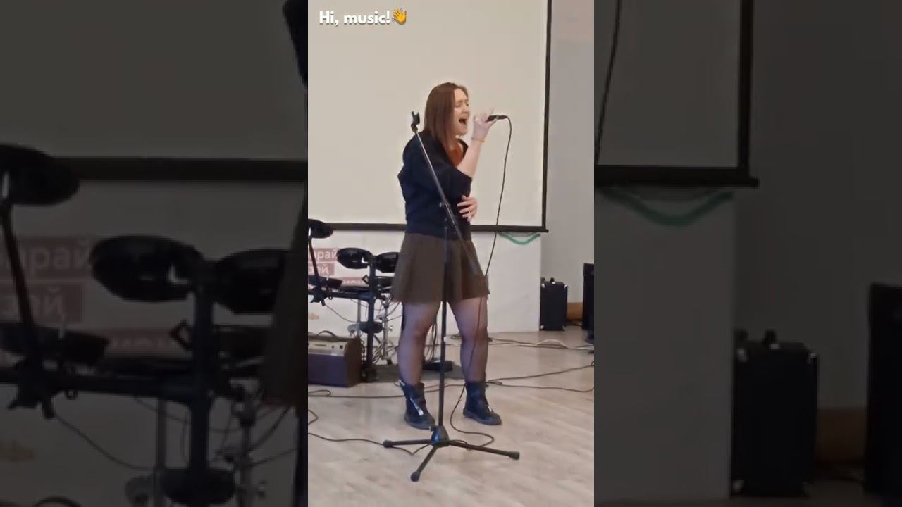 Панова Джарият - выступление на концерте школы смотреть онлайн