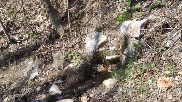 Источник Кабоплу, хребет Баланын Каясы, Крым смотреть онлайн