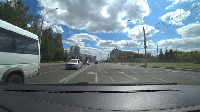 Областной маршрут ГАИ г. Минск. Областной экзаменационный маршрут ГАИ №1 (ЧАСТЬ 2). смотреть онлайн