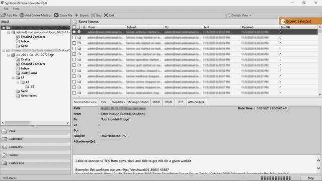 Zimbra Converter Tool to Convert Zimbra TGZ & Webmail to 5+ Formats смотреть онлайн