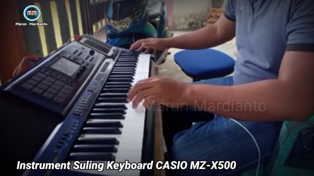 Suling Versi Keyboard CASIO MZ-X 500 || Instrument смотреть онлайн