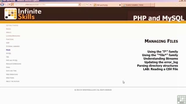 PHP & MySQL Learn The Easy Way Master PHP & MySQL Quickly смотреть онлайн