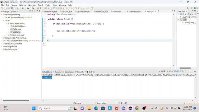 Interview Question Java | How many types we can specify Public static void main (String[] args) #1 смотреть онлайн