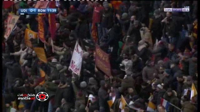 Udinese 0 Vs 1 Roma смотреть онлайн