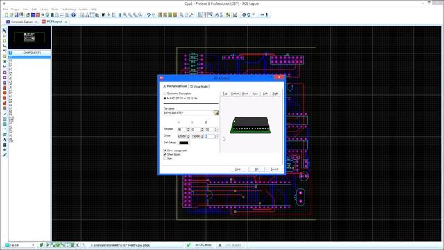 Proteus Support for STEP and IGES File Formats смотреть онлайн