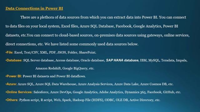 Power BI Introduction Part 2 - Power BI Full Course in Telugu - Lesson 2 смотреть онлайн