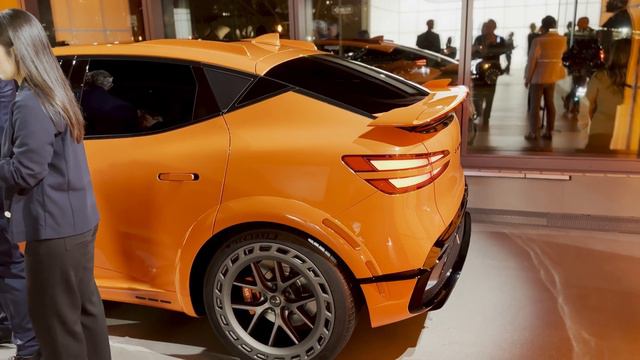 Genesis GV60 Magma Concept Debuts in New York смотреть онлайн