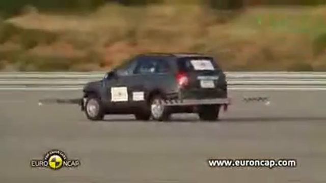 Chevrolet Captiva 2011 ESC test смотреть онлайн