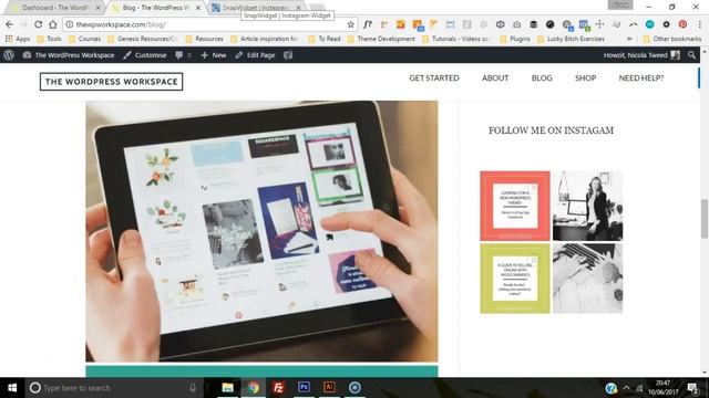 How to add your Instagram Feed to your WordPress sidebar смотреть онлайн