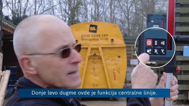 Erik govori o fleksibilnosti rotacionog lasera GRL 600 CHV смотреть онлайн