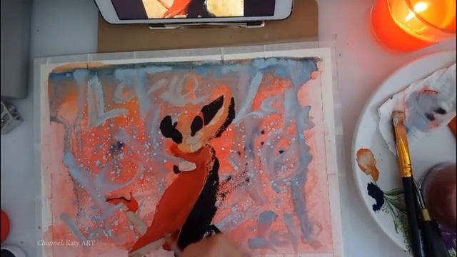 #Импрессионизм РИСУЮ пару танцующих ТАНГО | Tango смотреть онлайн