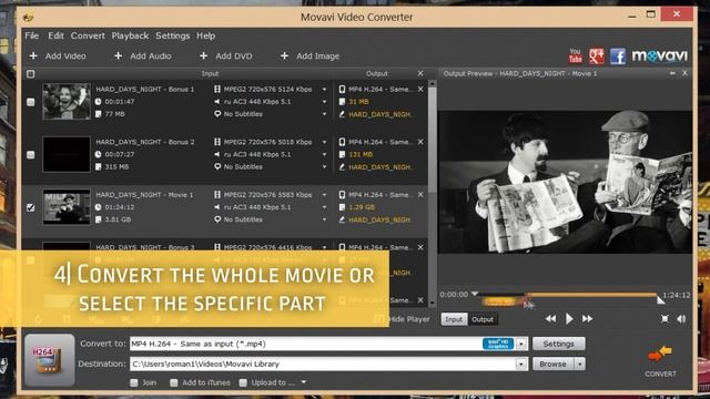 How to Convert DVD to MP4? - Movavi Video Converter 15 смотреть онлайн