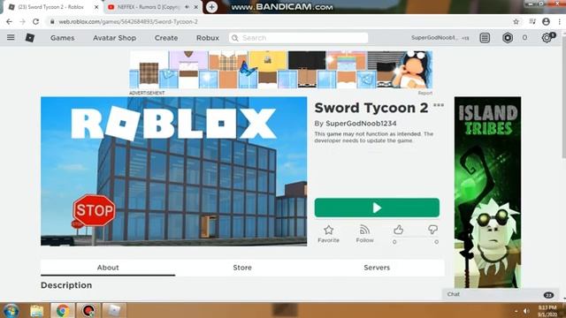 Roblox Uncopylocked Sword Tycoon 2