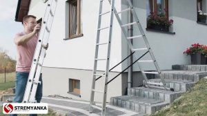 Трехсекционная лестница VIRASTAR DW 3 PROFI LIGHT