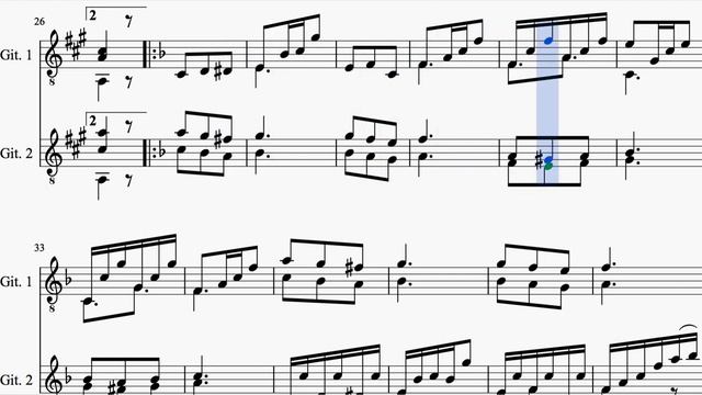 Etudes Book 1, Guitar Duo, Nr.11 in A Major Classical Guitar Etude Elementary Level, Heinrich Alber смотреть онлайн