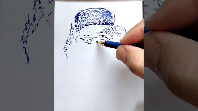 рисую Альбуса Дамблдора ручкой смотреть онлайн