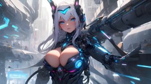 🌈 Waifu's Cyber Quest - Synthwave Journeys through Digital Worlds