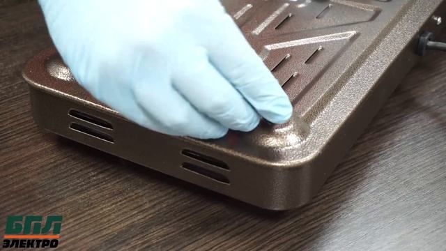 Электроплитка двухконф. ЭПС2 230 В, 2х1 кВт, спираль, коричневая, TDM смотреть онлайн