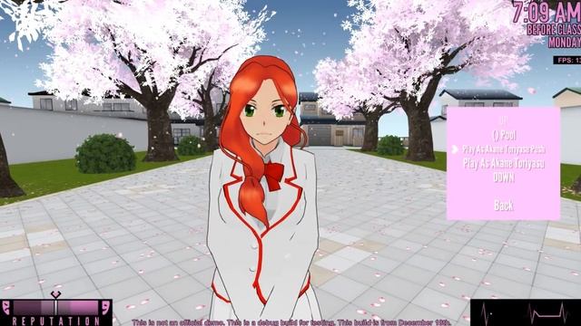 Play as a StudentCouncilMember : Akane Toriyasu w/ anims | Yandere Simulator смотреть онлайн