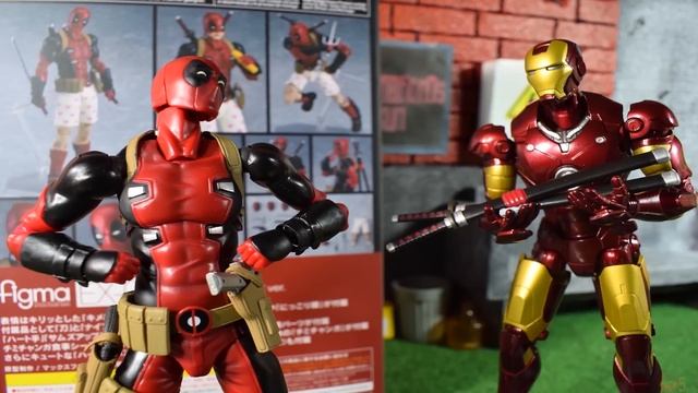 DEADPOOL STOP MOTION ANIMATION - REVIEW FIGURA FIGMA DELUXE DEADPOOL ESPAÑOL смотреть онлайн